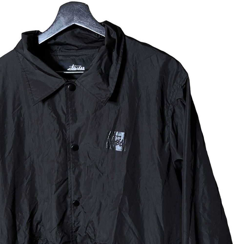Stussy Long Coach Jacket Mens Medium - Picture 2 of 5